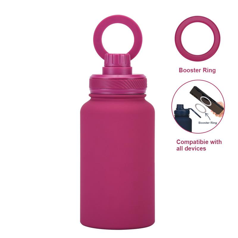 Handy-Magnet-Halterung Becherhalter Outdoor 650ml Große Öffnung Thermoskanne Edelstahl Sport-Wasserflasche