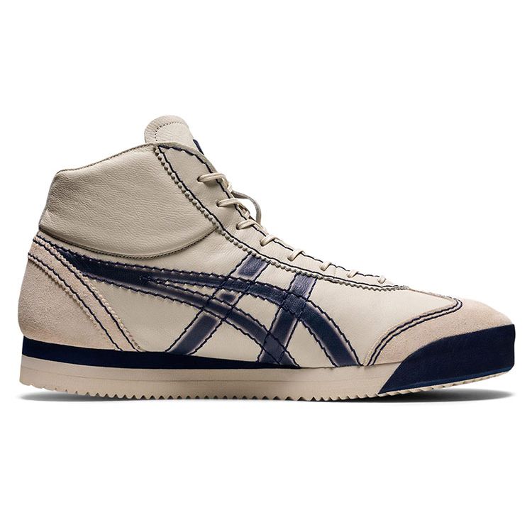 ONITSUKA TIGER Mexico 66 Sd M Pf Leather High-Top Sneakers Unisex Sneakers Light-Brown 1183B530-100