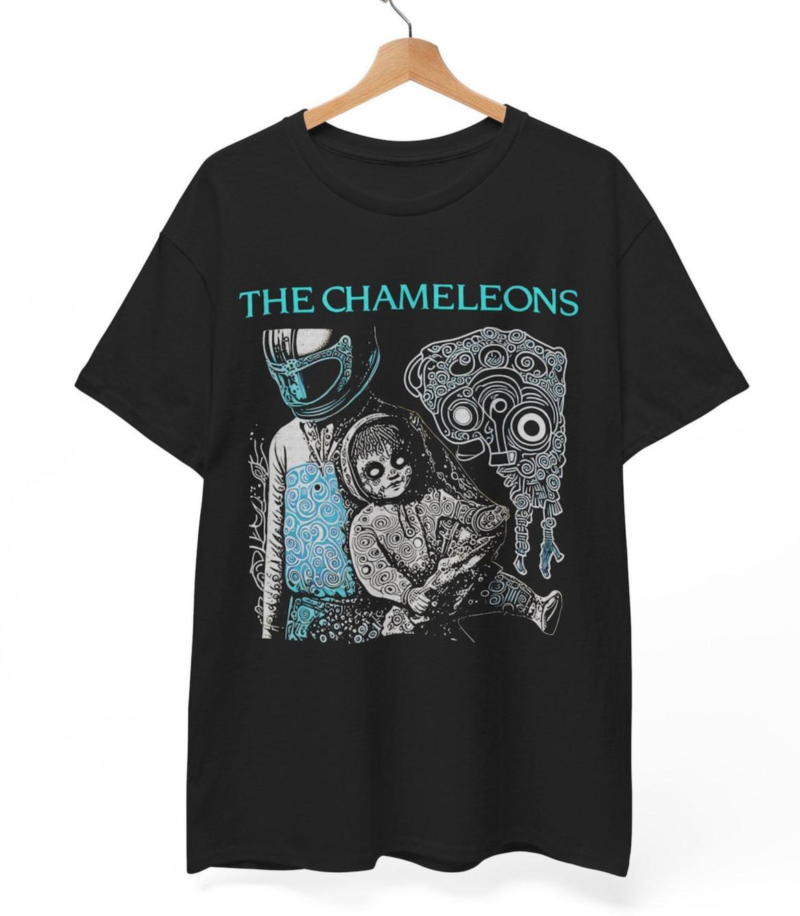 The Chameleons UK T-Shirt, 80s Post Punk Goth, Joy Division The Cure, S-4XL XXL