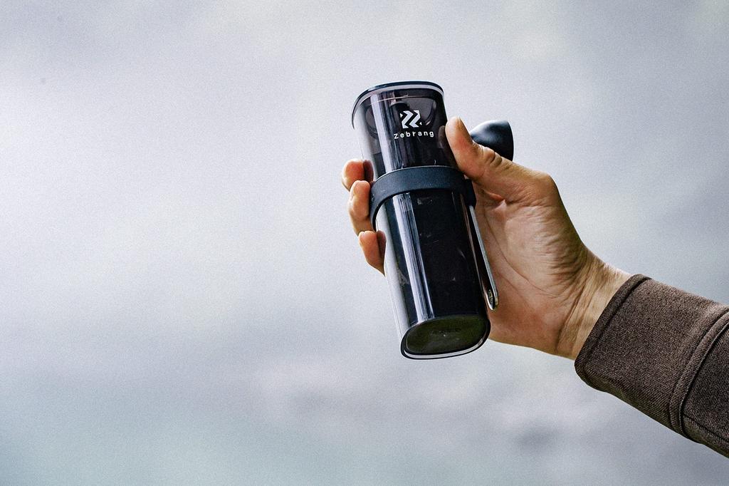 Zebrang ZB-HCM-2B Hand Coffee Grinder, Washable, for Outdoor Camping, 2 Cups