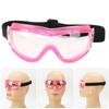 Children Safety Goggles AntiSpittle Kid Antifog Transparent Outdoor Protective Glasses(rose )