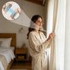 10 Paia di Clip Magnetiche per Tende, Fissaggi per Tende Senza Foratura, Design con Potente Tenuta Magnetica per Tende di Soggiorno/Camera da Letto/Patio