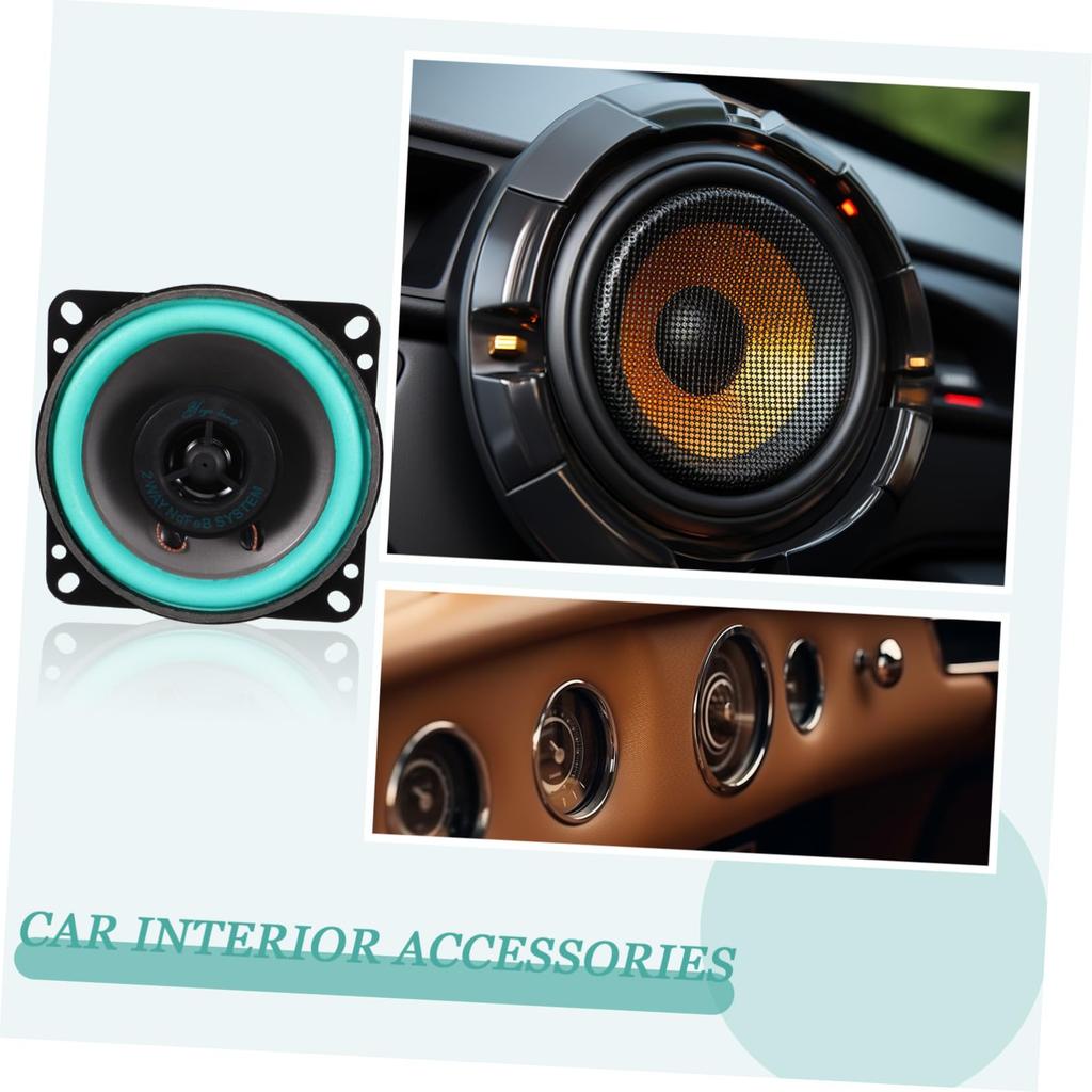 Mipcase Bilspeakare Bilspeakare Trådlös Enkel Din Bilstereo Högtalare Auto Högtalare Full