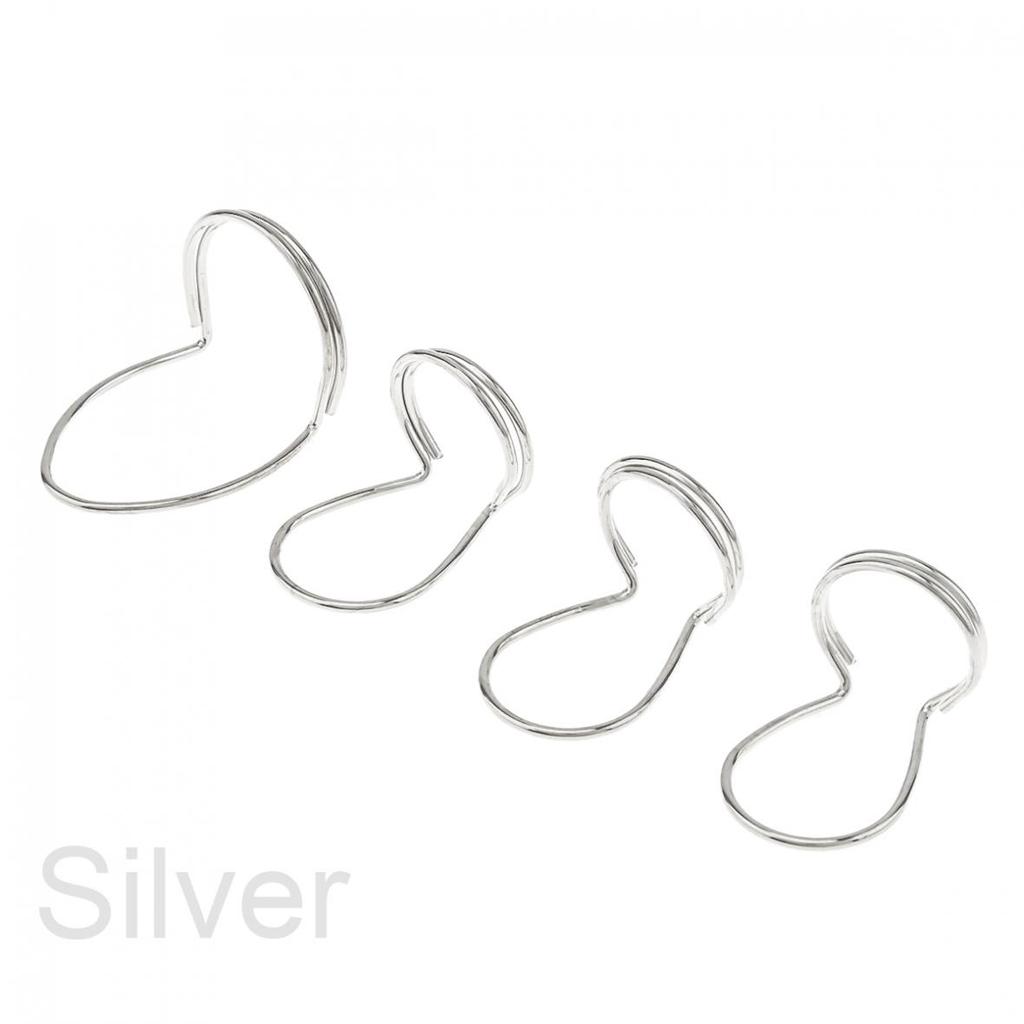 4 szt. Logam Gitar Perlindungan Jari Cincin Plectrum Anti-Slip Anti-Slip Gaya Ibu Jari Jari Telunjuk Pilihan do gitary Aksesori Bass