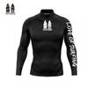 T-shirt Surfing Suit UPF50 Sunscreen Beach Swimsuit Diving Jellyfish Long Sleeve Split Top