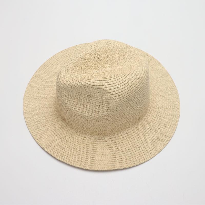 Hat Women Summer Beach Ladies Casual Panama Hat Men Jazz Cap Fashion Sun Hats Female Wide Brim Outdoors Gorro Chapeu Floppy