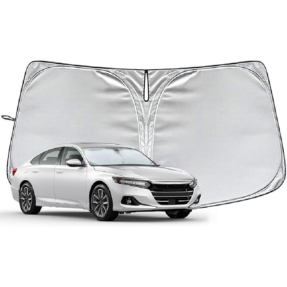 Windshield Sunshade For Honda HR-V -2025, Ized For HRV  2024 2025 Car Front Window Sun Shades, Automatic Car Sun Shield Accessories, Blocks UV Rays,