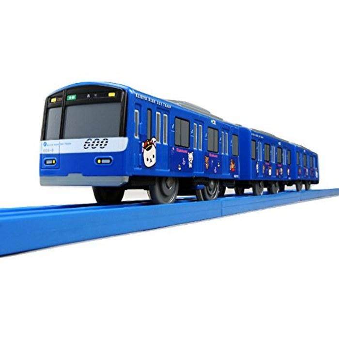 Takara Tomy Plarail Rilakkuma x Keikyu Collaboration (Keikyu 600-form KEIKYU BLUE SKY TRAIN "Korirakkuma & Chairoikoguma Gao Gao") Blue