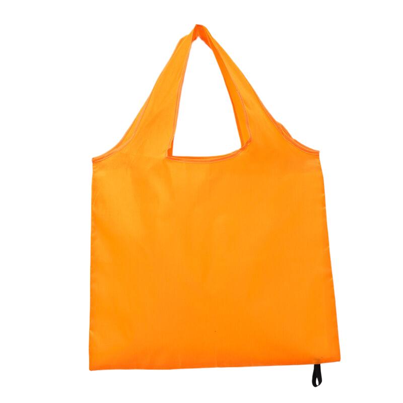 Foldable Shopping Bag Reusable Travel Grocery Bag Eco-Friendly One Shoulder Handbag For Travel Cartoon Cactus Printing Tote Bag