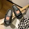 Factory Wholesale Female Four Seasons House Slide PVC Indoor Anti Slip Wear Bear Slippers for Couples