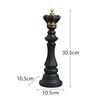 "Luxury Resin Chinese Chess Set: King, Queen, War Horse Pieces & Chessboard"