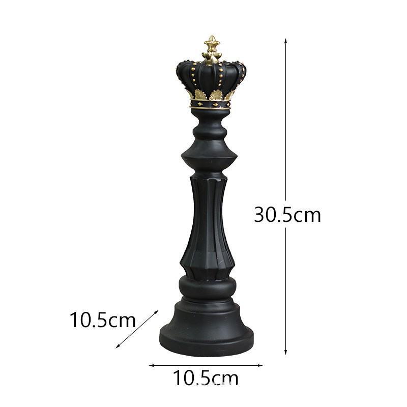 "Luxury Resin Chinese Chess Set: King, Queen, War Horse Pieces & Chessboard"
