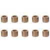 10pcs Gold Self-Lubricating Bushings Sintered Bronze Bronze Bushings  Household Equipment