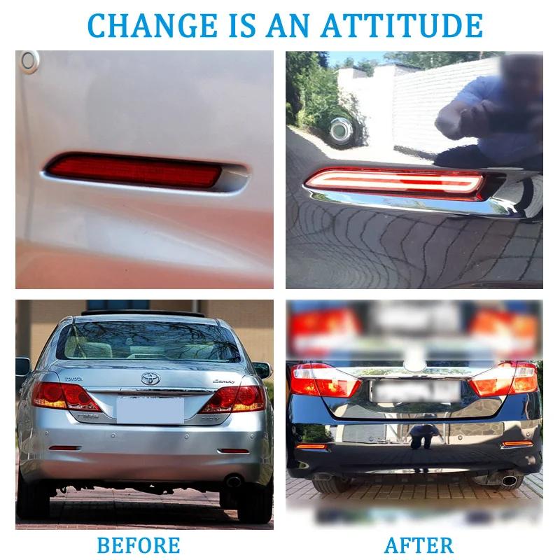 Car Rear Bumper Reflector Light for Toyota Camry Sienna Venza Tail Lamp Automobile Brake Light Durable 3 Function Fog Lamp