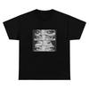 2026 Zomer Unisex Grunge Filmstrip Billie Eilish T-shirt Katoen Ronde Hals Korte Mouw Esthetisch Donkere Muziek Grafisch Casual Top