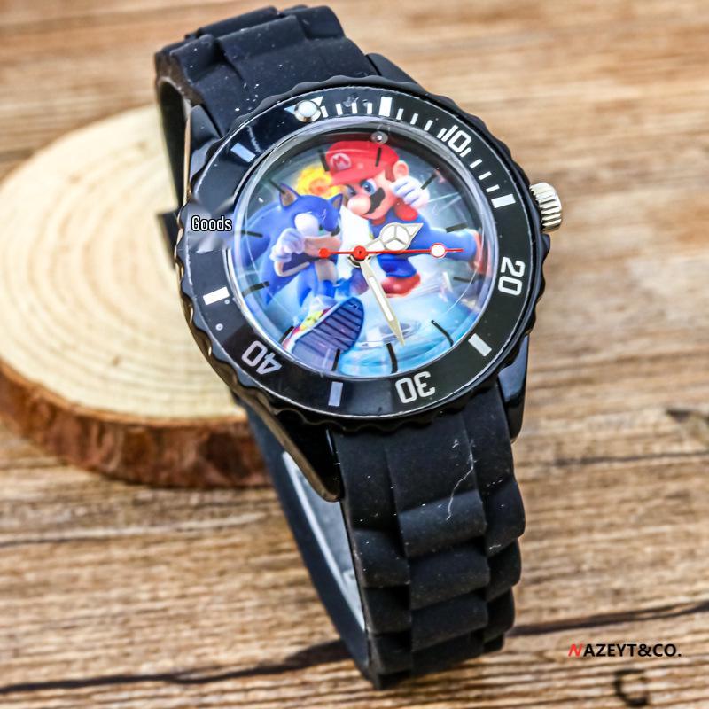 Children's Cartoon Silicone Quartz Watch - Fashion Student Holiday Gift