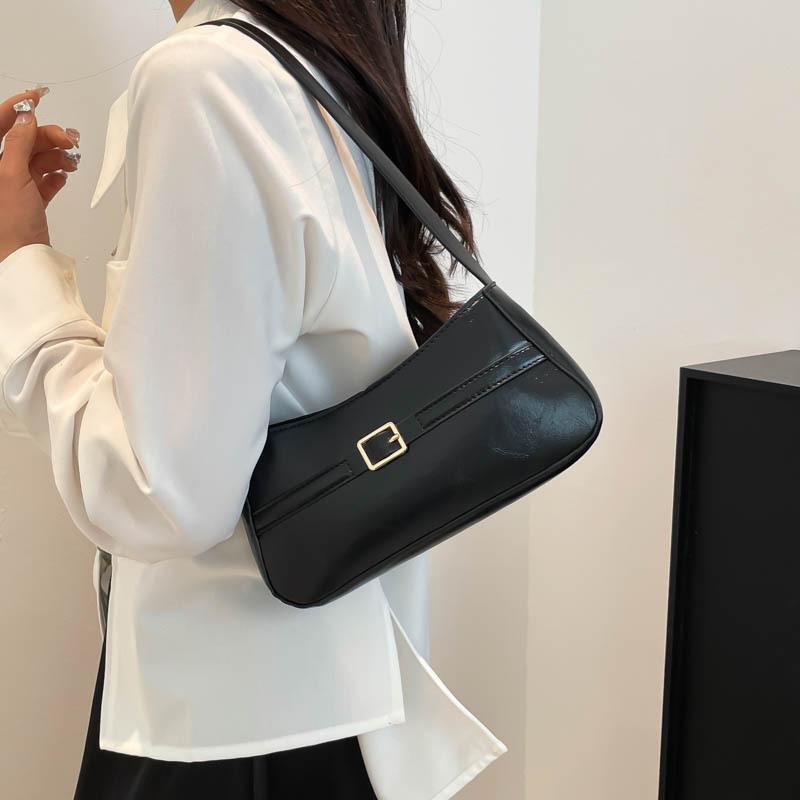 Girls New Simple Women's Bag Handbag Cute 2025 Spring Versatile Ins Casual Bag Shoulder Underarm Bag Women