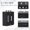 RCA to HDMI CVBS AV to HDMI Video Audio Conversion Audio Compatible 1M HDMI RCA USB and Japanese Instruction J-Wonlyus Converter, Converter, &