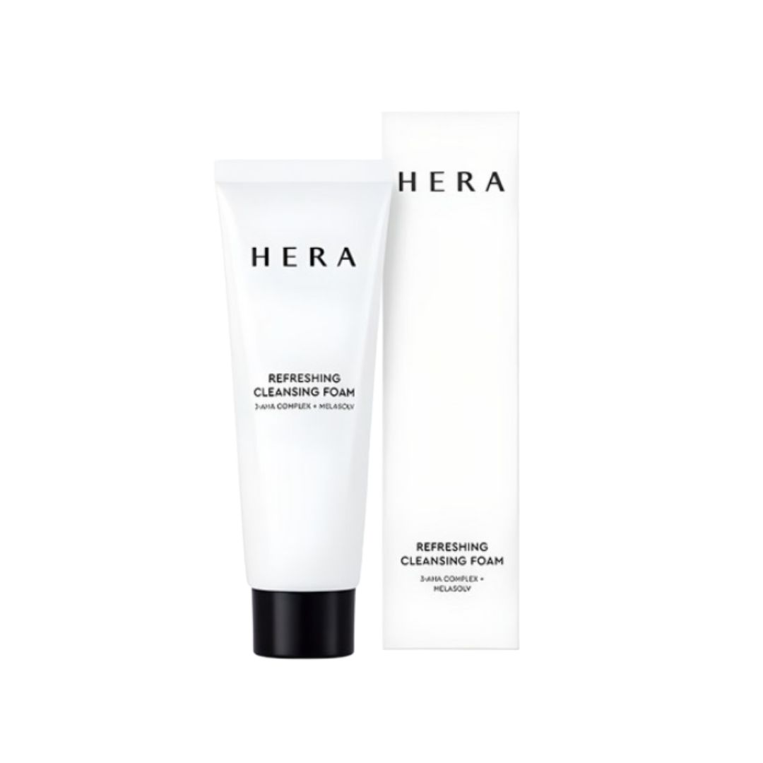 HERA Refreshing Cleansing Foam Deep Pore Purifying & Hydrating Cleanser 160g