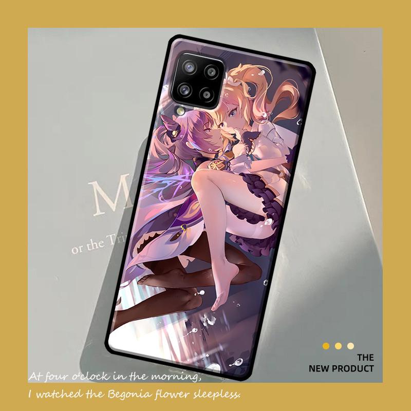 Genshin Auswirkungen Hentai Sexy Fall Für Samsung Galaxy A54 A34 A13 A23 A33 A53 A73 A12 A22 A32 A52 A51 A71 a14 Abdeckung
