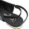 Pristine CHANEL Pumps COCO Mark Ribbon Black Lamb Leather Women 35.5 G45689 Used