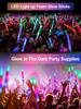 20/30pcs LED Foam Glow Sticks Cheer Tube Wedding Baton Wands 3 Modes Flashing Strobe Stick Glow in The Dark Party Supplies