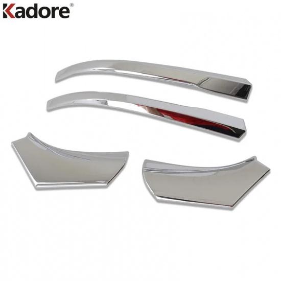 For Toyota RAV4 RAV 4      2024 Chrome Side Door Rearview Mirror Cover Trim Molding Strip Car Accessories