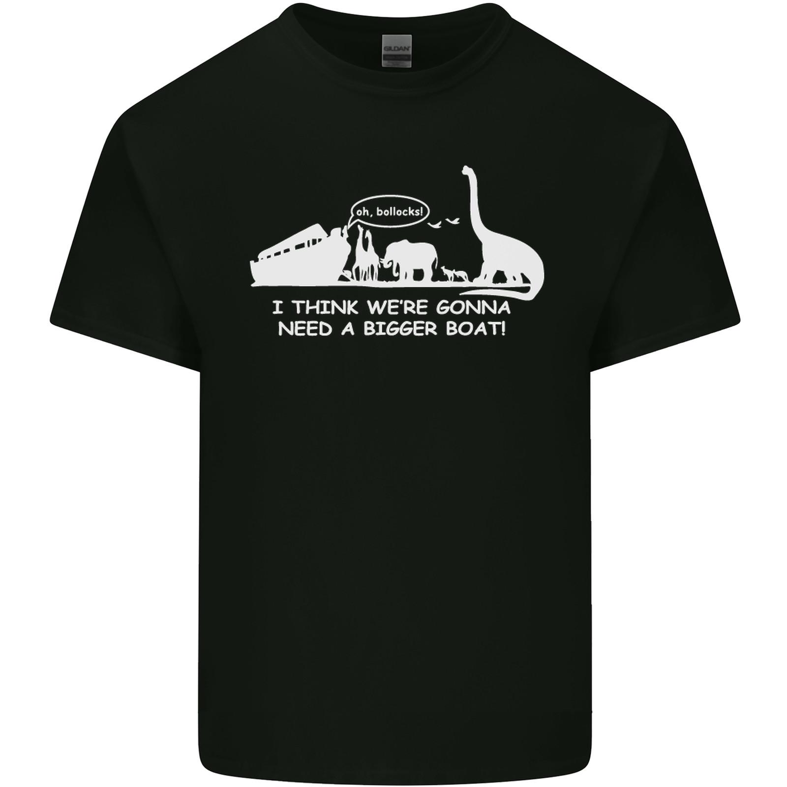 Noahs Ark Dinosaurs T-Rex Atheist Atheism Mens Light Cotton T-Shirt M