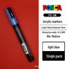 Mitsubishi POSCA PC-5M Wasserbasierter Poster- & Graffiti-Stift, Mittlere Spitze (1,8-2,5 mm), 17 Farben