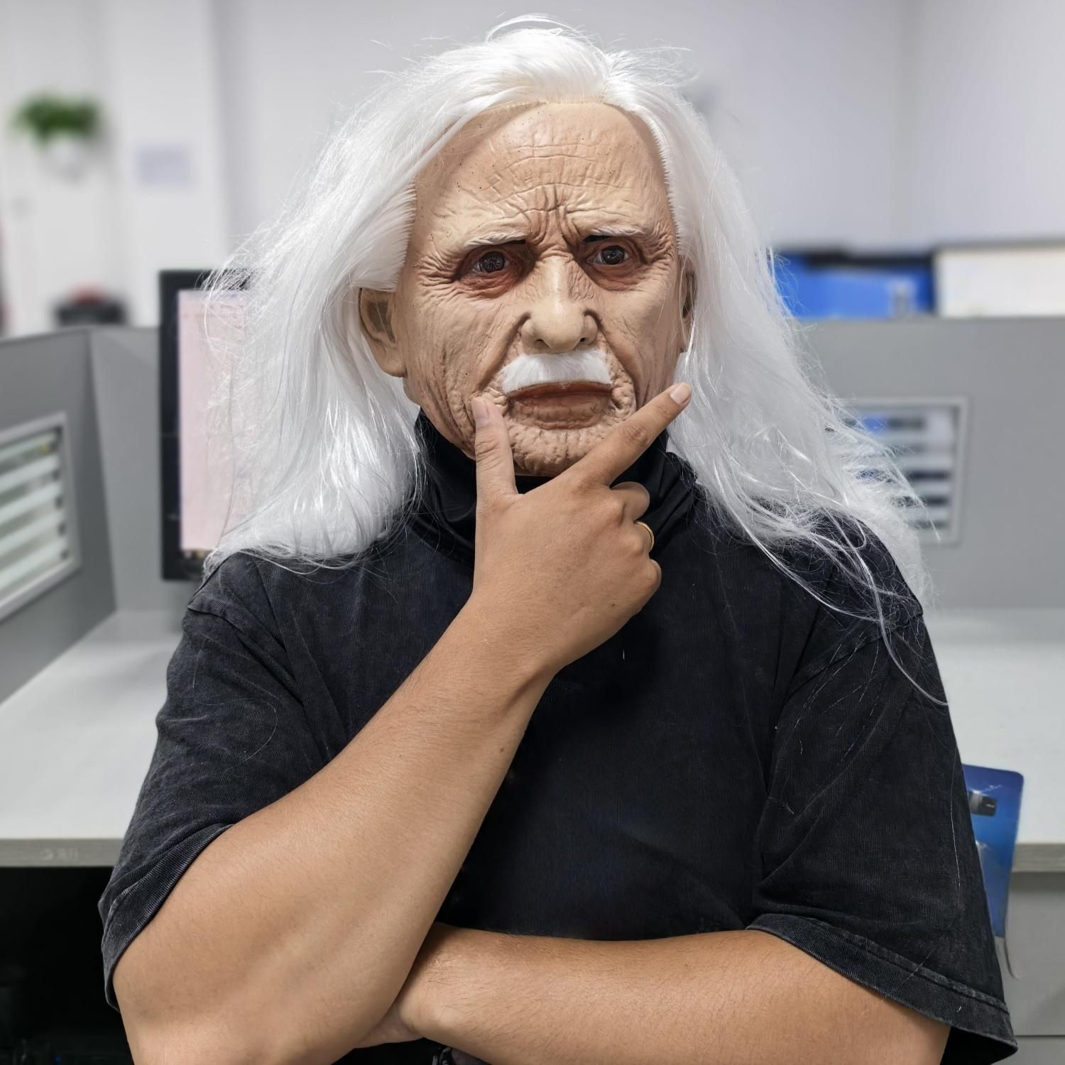 Men`s Realistic Full Head Latex Mask