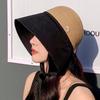 Foldable Summer Sun Hat With Large Brim And Uv Shield For Men And Women