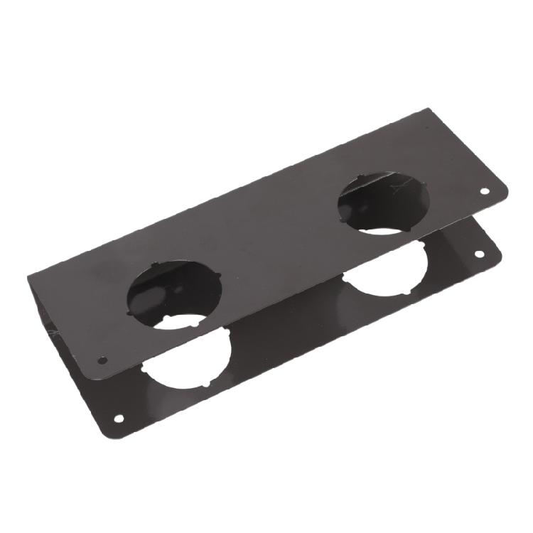 Stainless Steel Double Hole Security Plate For Reinforcing Entry Door Against Wear And Intrusion