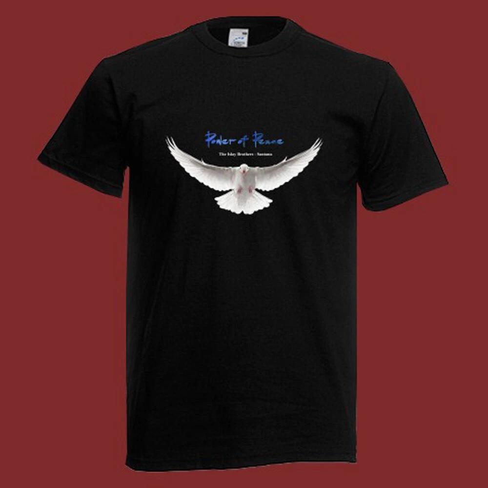 The Isley Brothers & Santana Power oF Peace Men s Black Size S-5XL S