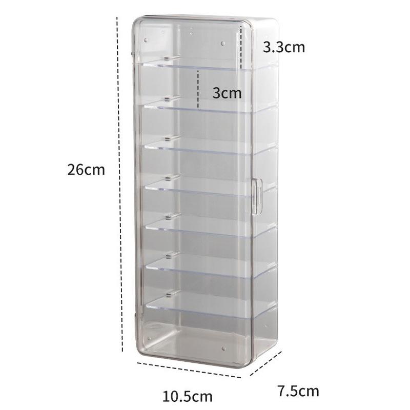 

Clear Display Case for Minifigure Figures,Figures Display Box,Multi Story Toys Cabinet for Collectibles Action Figures 1pc