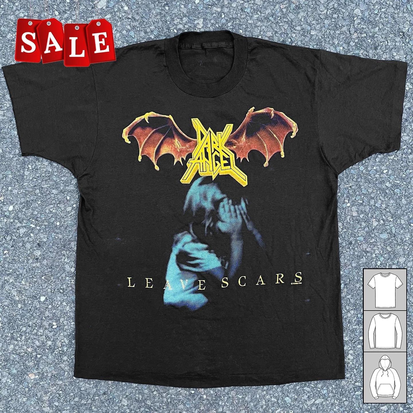 New Vtg Dark Angel Leave Scars Gift For Fans Unisex S-5XL Shirt OS350 M