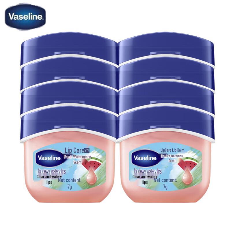 Vaseline Fresh Watermelon Lip Balm, 8-Pack