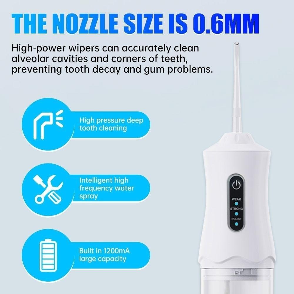 Pulse Technology Water Flosser USB Rechargeable Teeth Cleaner Oral Irrigator Oral Hygiene