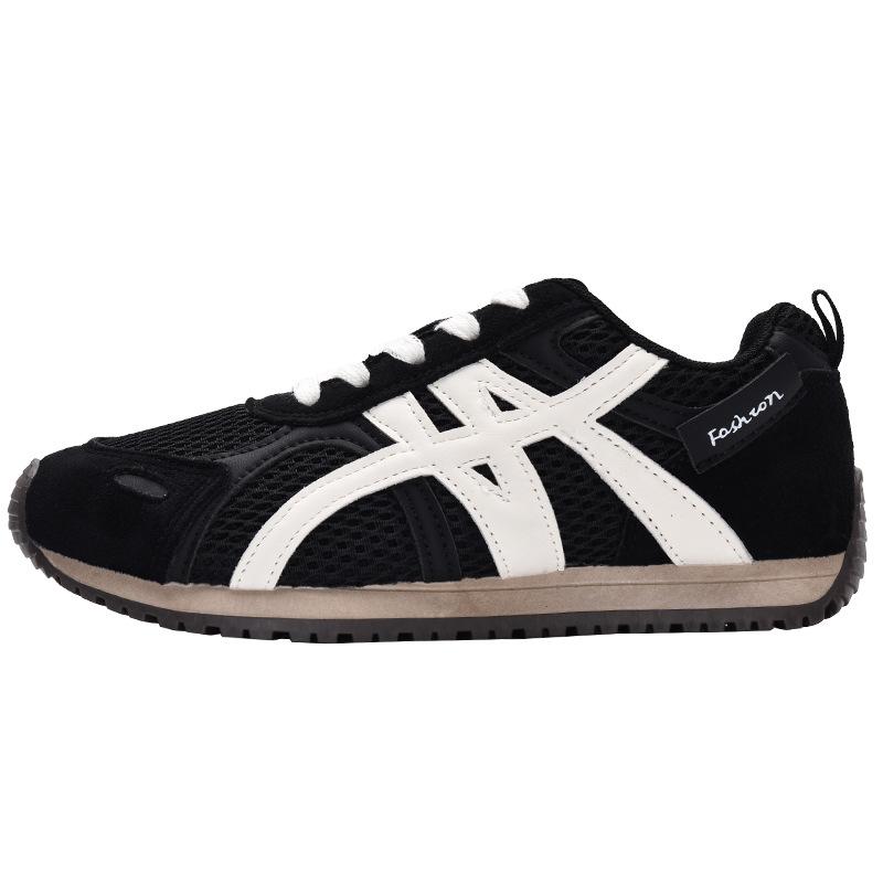 

Летние новые универсальные сетчатые дышащие кроссовки на платформе 5756 40 чёрный