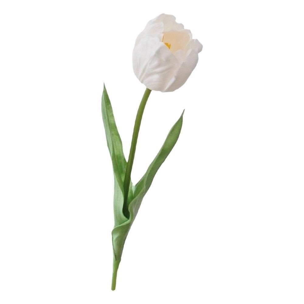 Colorful Simulation Flower Lifelike Artificial Flower Faux Parrot Tulip  Office Decor