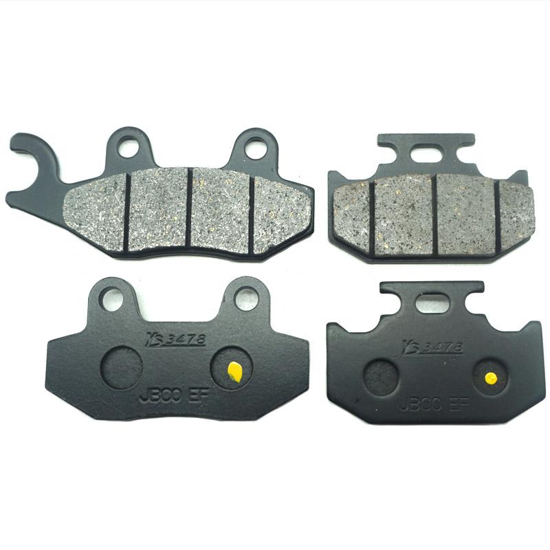 Motorcycle Front Rear Brake Pads For SUZUKI TS125R 1989-1997 TS200R 1989-1995 TS 125R 200R  TS125 TS200 R