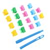 Professional DIY Hair Curlers Rollers Spiral Curls with Hook Handle Hair Styling Tool Set