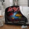 Slayer Blood Dripping Flannel Blanket Soft All-Season Throw, Design for Camping, Car Travel, Hiking Sofa, Bed, Office Perfect Gift for Parties