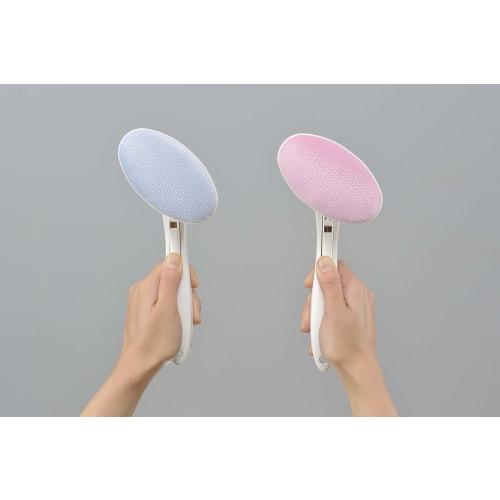 Etiquette Brush with One-Push Rotation Function, Blue, H51 (Blue)