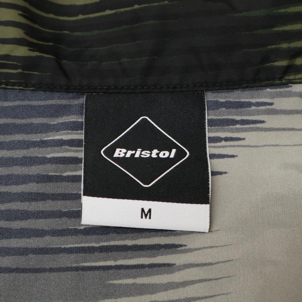 F.C.Real Bristol Woodland FCRB-250027 SPEED Camo Hoodie Blouson Jacket M Black khakiUsed