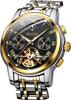OLEVS Men's Automatic Watch, Stylish Mechanical Wristwatch, Father's Day Gift, Popular Business Watch, Luminous Design, Stylish Wristwatch,