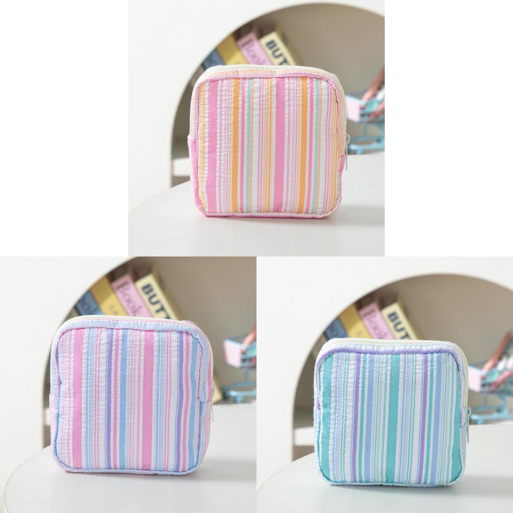 Hygiene Pad Organizer With Polyester Fabric For Travel And Storage Use