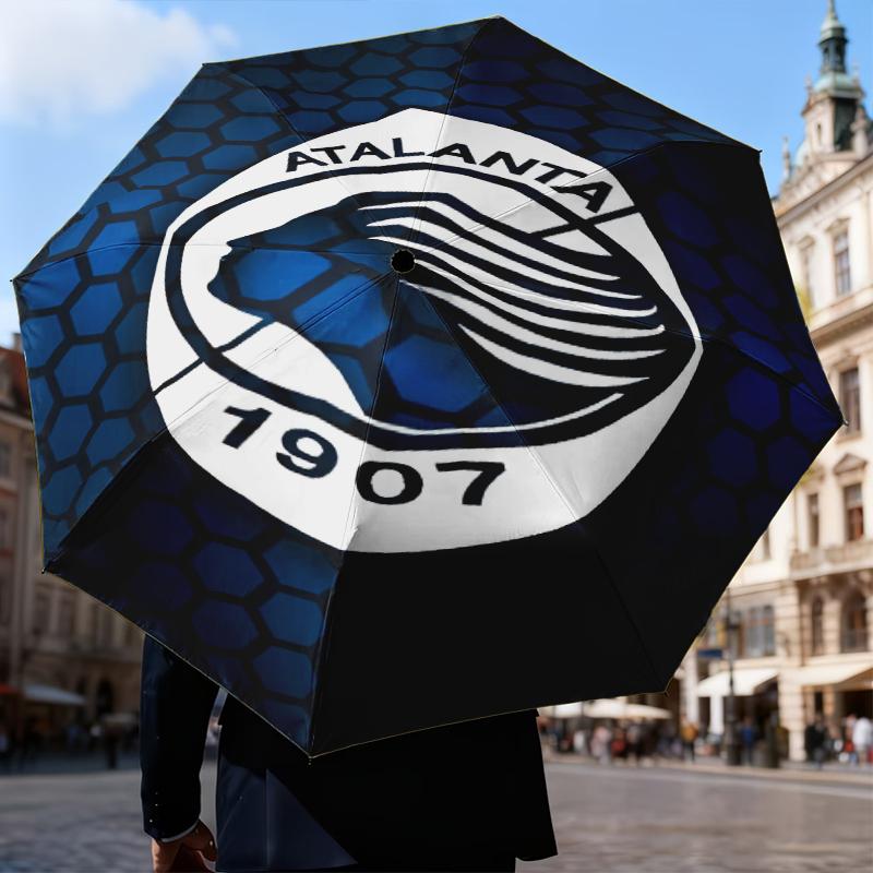 Atlanta Football Club Umbrella Folding umbrella, automatic umbrella 8-Frame for Travel, camping Use Gift for Halloween Christmas
