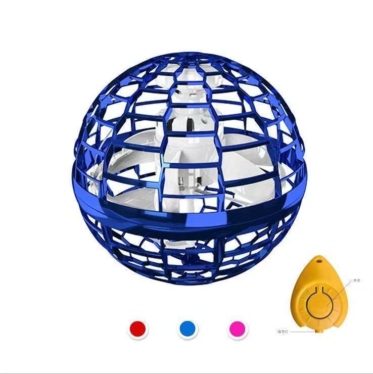 Magic Luminous UFO Spinning Ball: Flying Saucer Gyro with Induction Technology