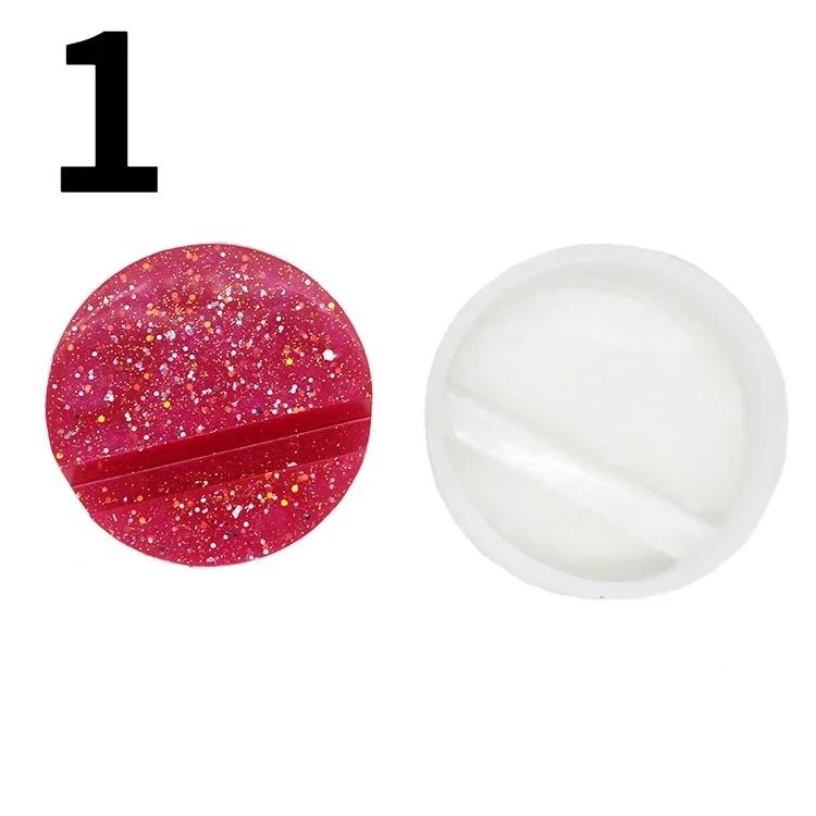 

New DIY Crafts Phone Holder Casting Silicone Mould Home Decoration Making Tool Crystal For Epoxy Resin Arts Rectangular Round