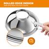 Stainless Steel Wide Mouth Canning Funnel Oil Leaks Canning-Hoppes Food Pickles Jams Funnels Kitchen Jar Filling Tool